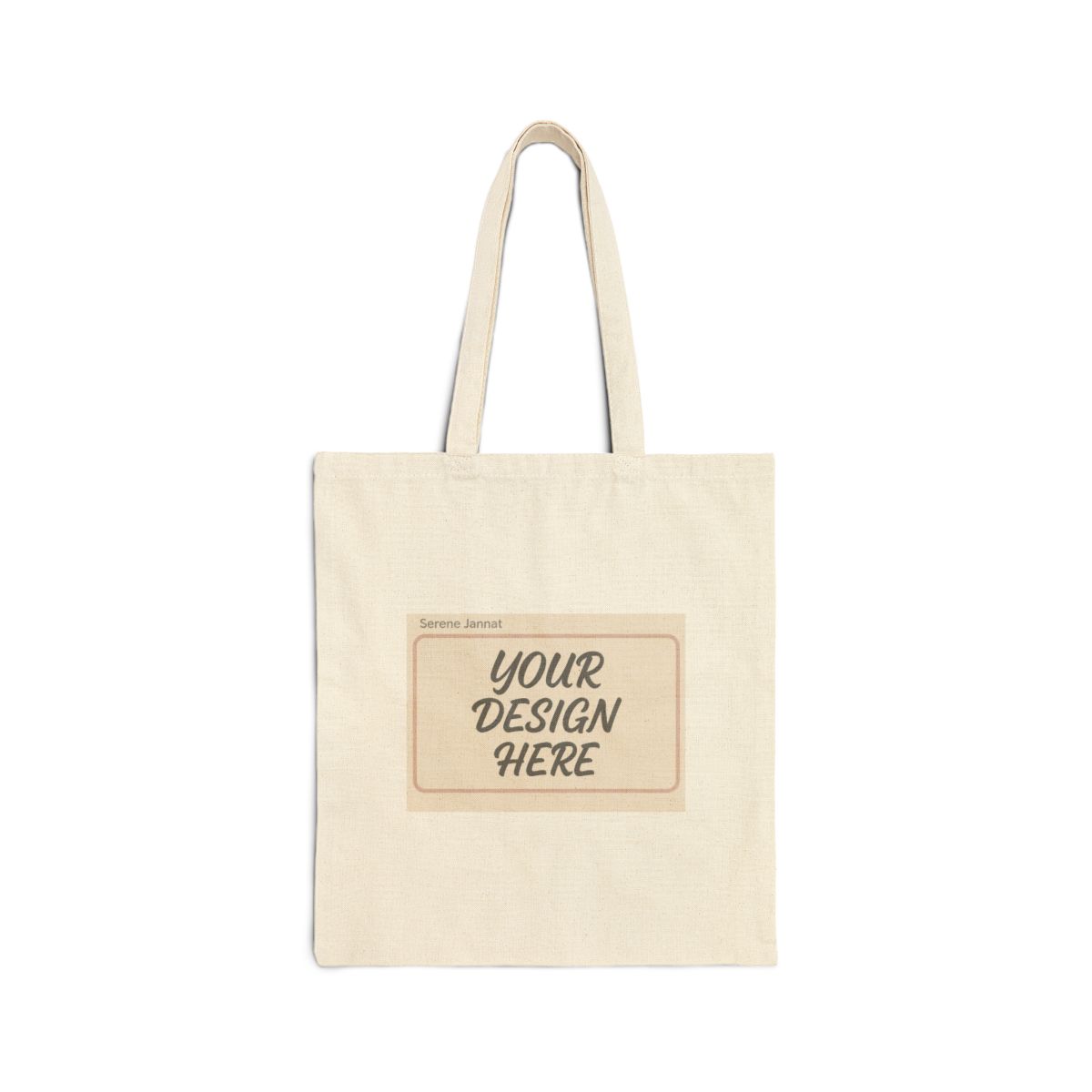 cotton canvas tote bag